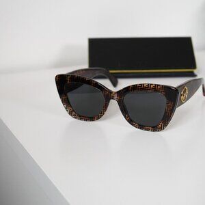 FENDI LOGO  SUNGLASSES
